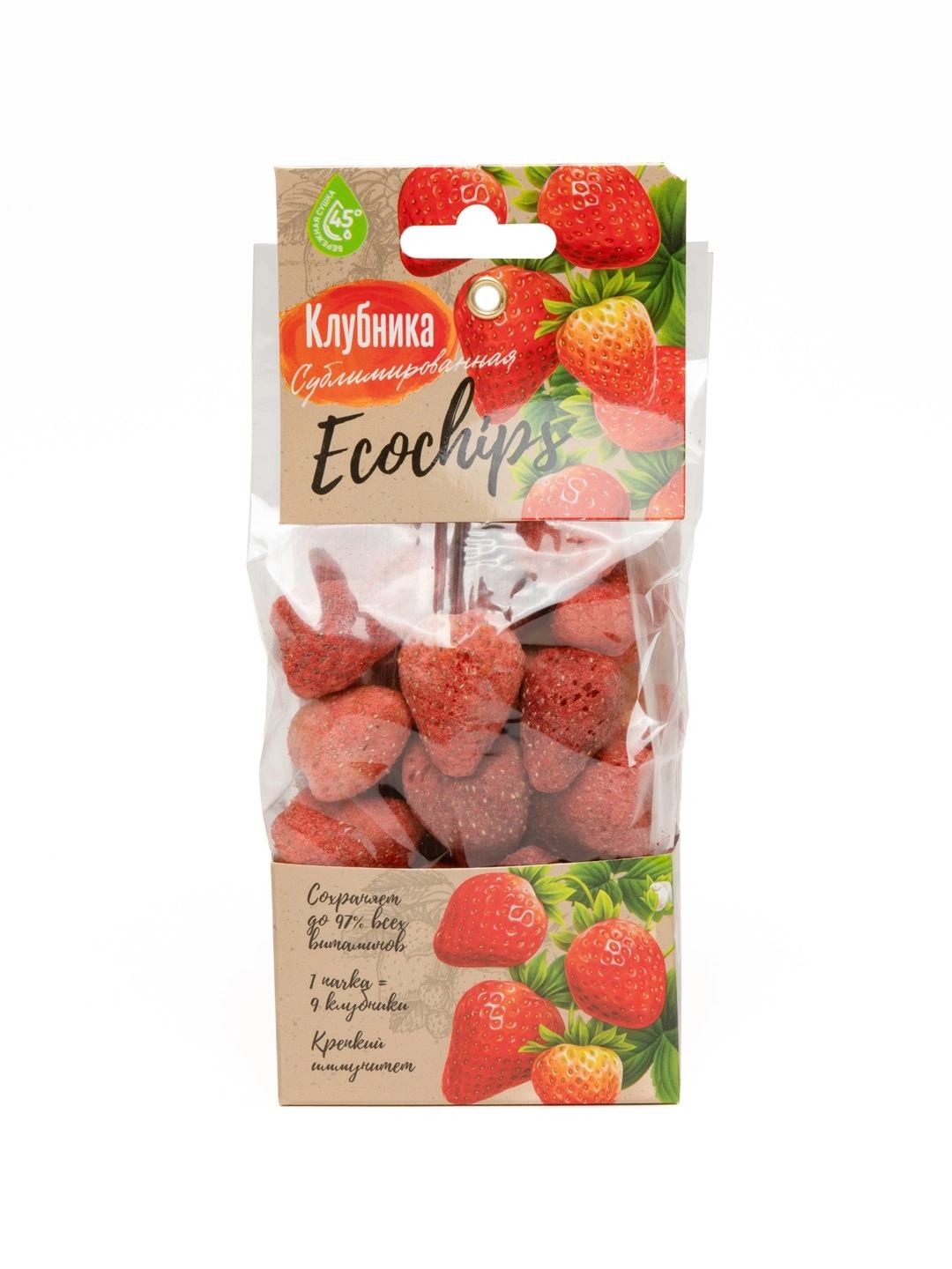 Сублимированная клубника